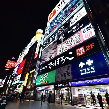 Vessel Hotel Campana Susukino Sapporo Exterior foto